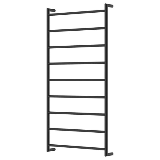 Fienza Kaya Heated Towel Rail 600 x 1200mm Matte Black