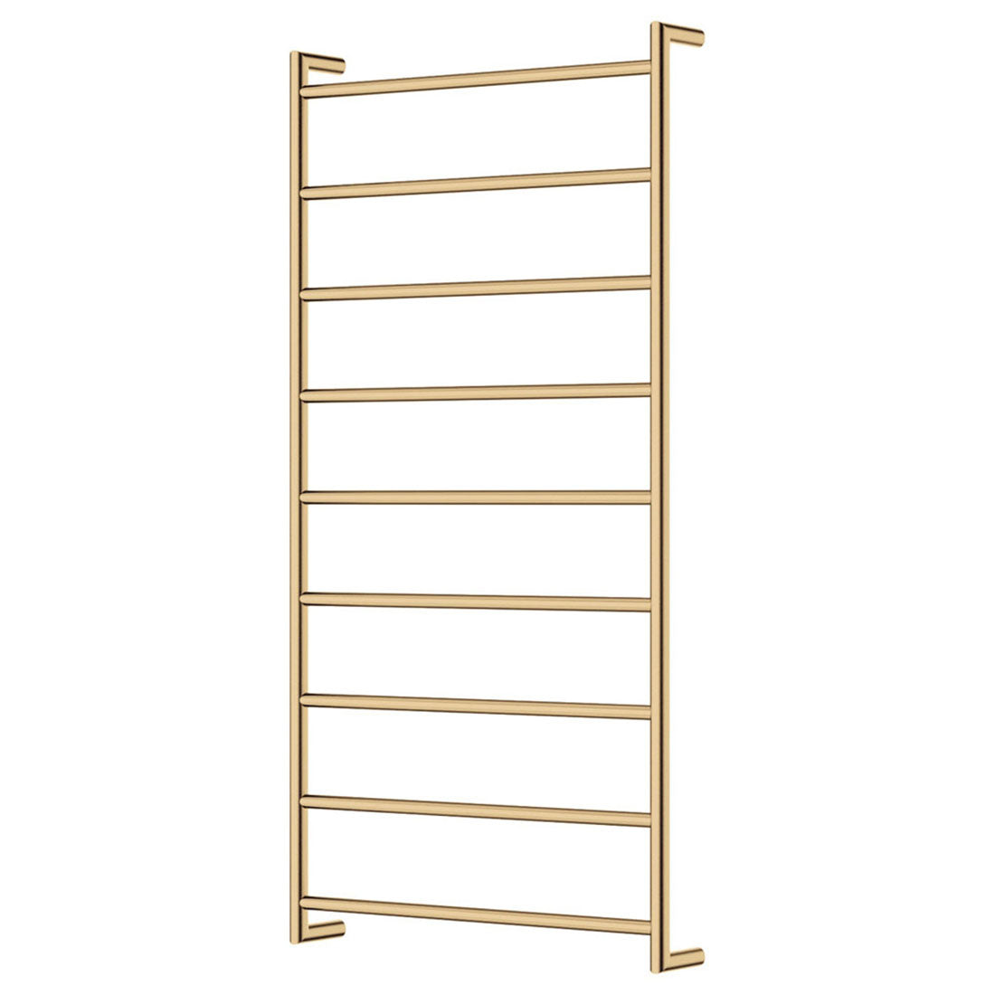 Fienza Kaya Heated Towel Rail 600 x 1200mm Urban Brass