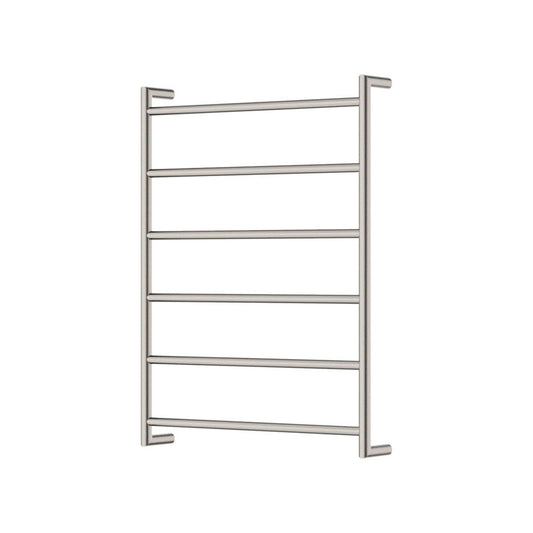 Fienza Kaya Heated Towel Rail 600 x 800mm Brushed Nickel