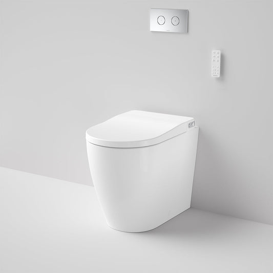 Caroma Urbane II Bidet Cleanflush Invisi Series II Wall Faced Toilet Suite (with Cistern)