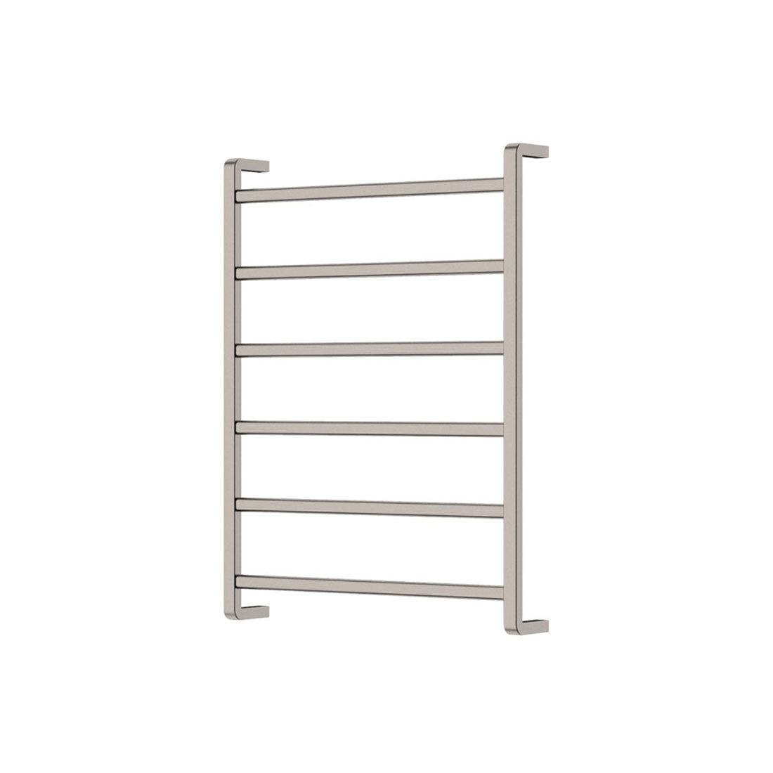 Fienza Koko Heated Towel Rail 600 x 800mm Brushed Nickel