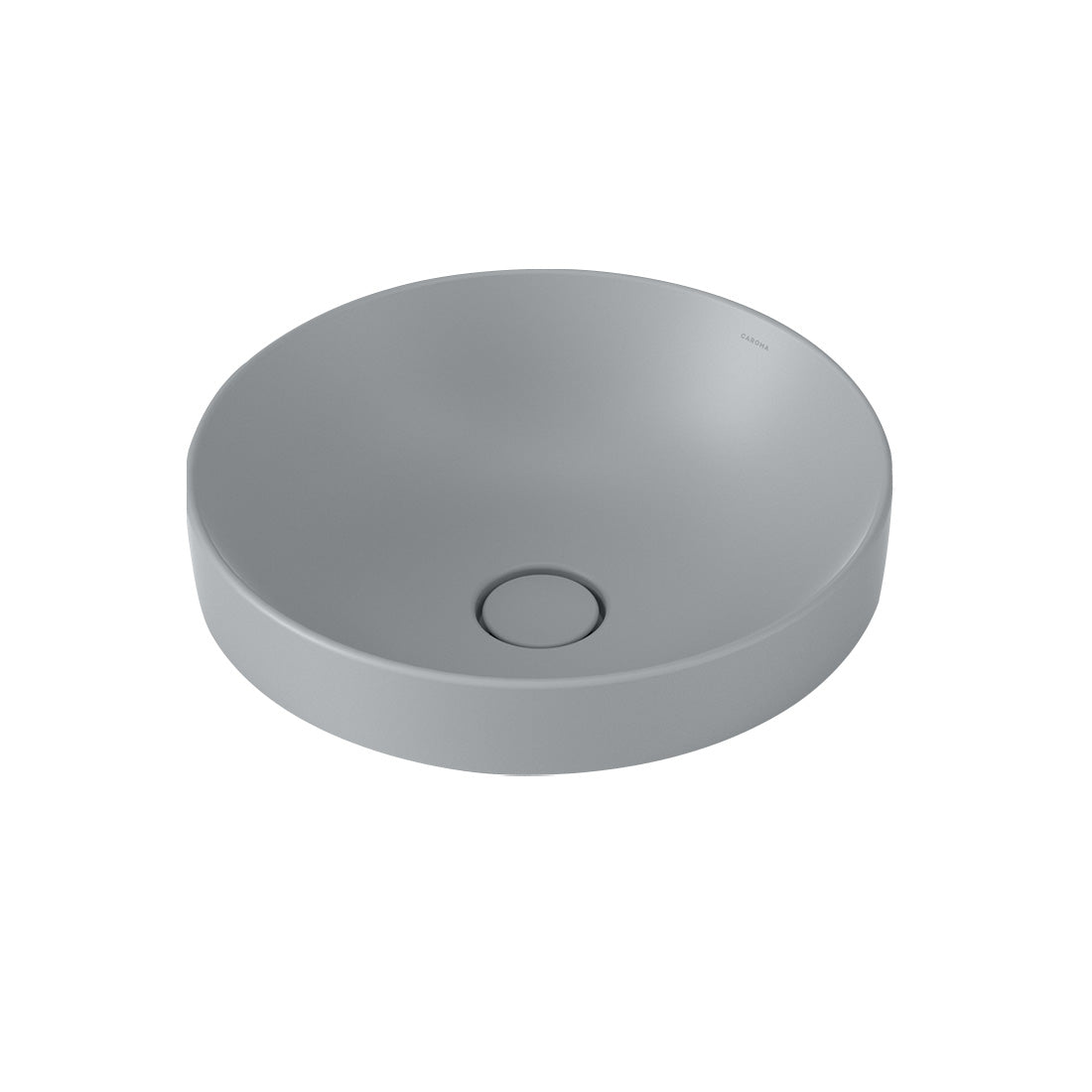 Caroma Liano II 400mm Round Inset Basin Matte Grey