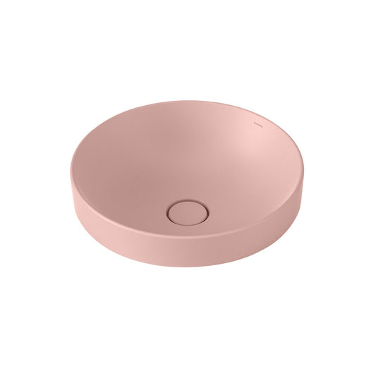 Caroma Liano II 400mm Round Inset Basin Matte Pink
