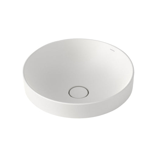 Caroma Liano II 400mm Round Inset Basin Matte White