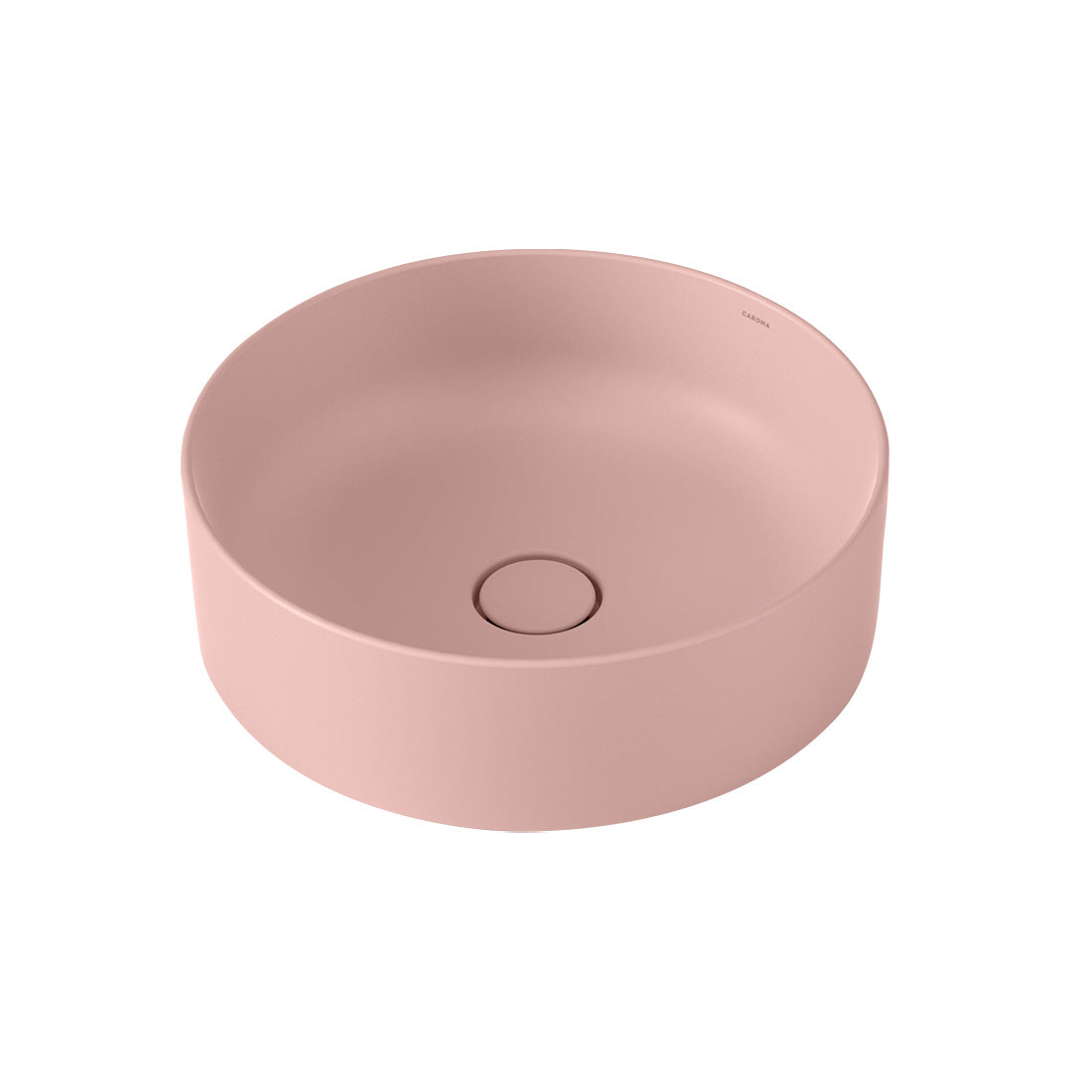 Caroma Liano II 400mm Round Above Counter Basin Matte Pink