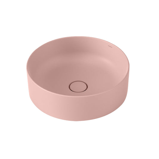 Caroma Liano II 400mm Round Above Counter Basin Matte Pink