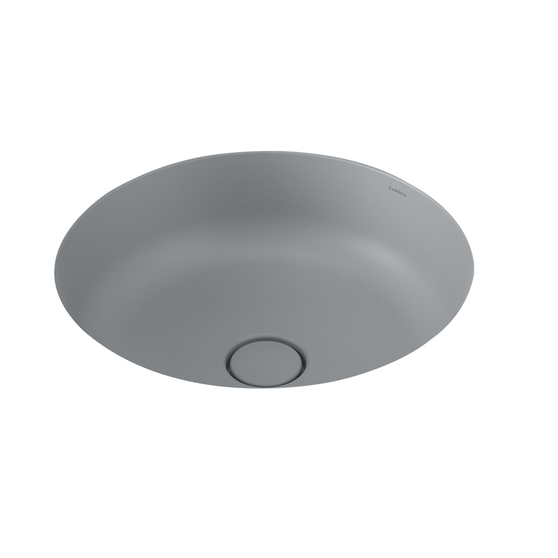 Caroma Liano II 440mm Round Under/Over Counter Basin Matte Grey