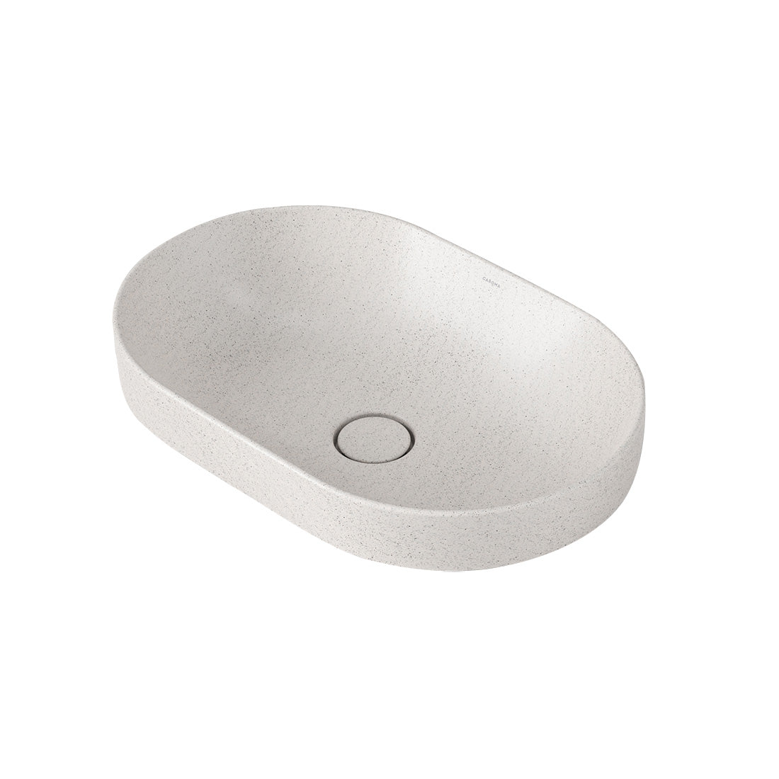 Caroma Liano II 530mm Pill Inset Basin Matte Speckled