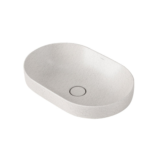 Caroma Liano II 530mm Pill Inset Basin Matte Speckled