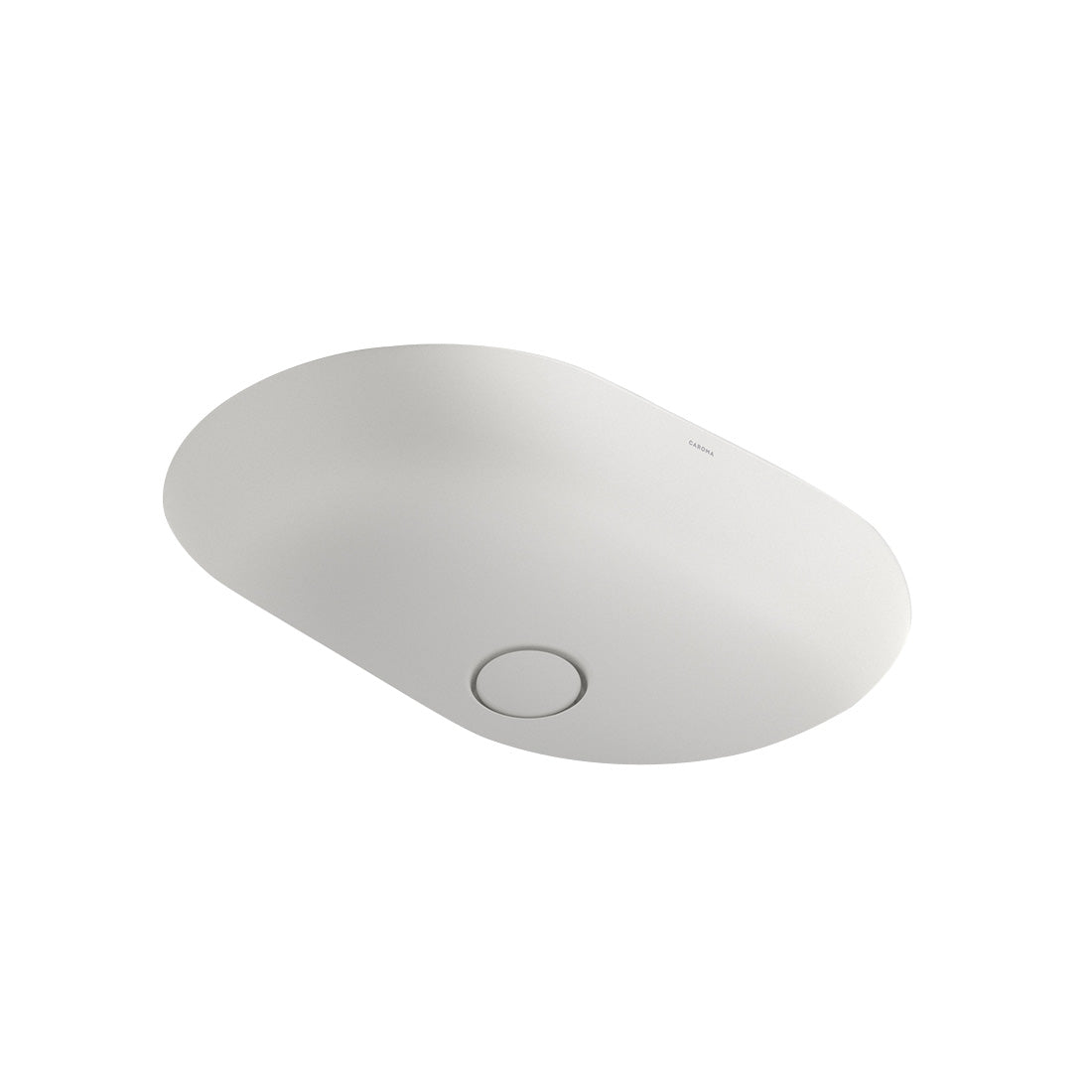 Caroma Liano II 580mm Pill Under/Over Counter Basin Matte White