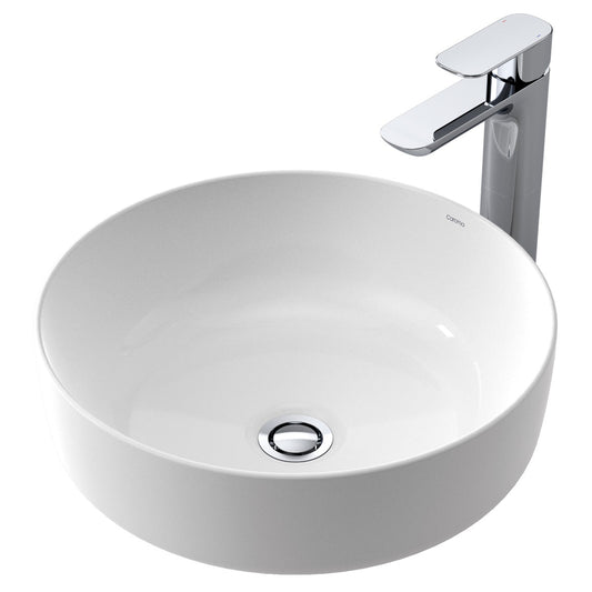 Caroma Artisan Above Counter Basin Round 405mm