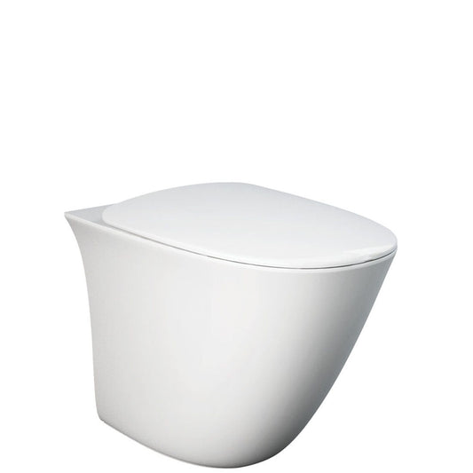 Fienza RAK Sensation Wall-Faced Toilet Suite, Alpine White, P-Trap