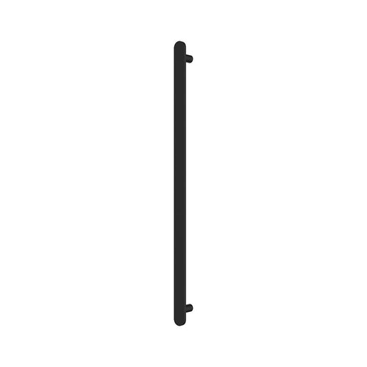 Fienza Empire Slim Vertical Heated Towel Rail Matte Black