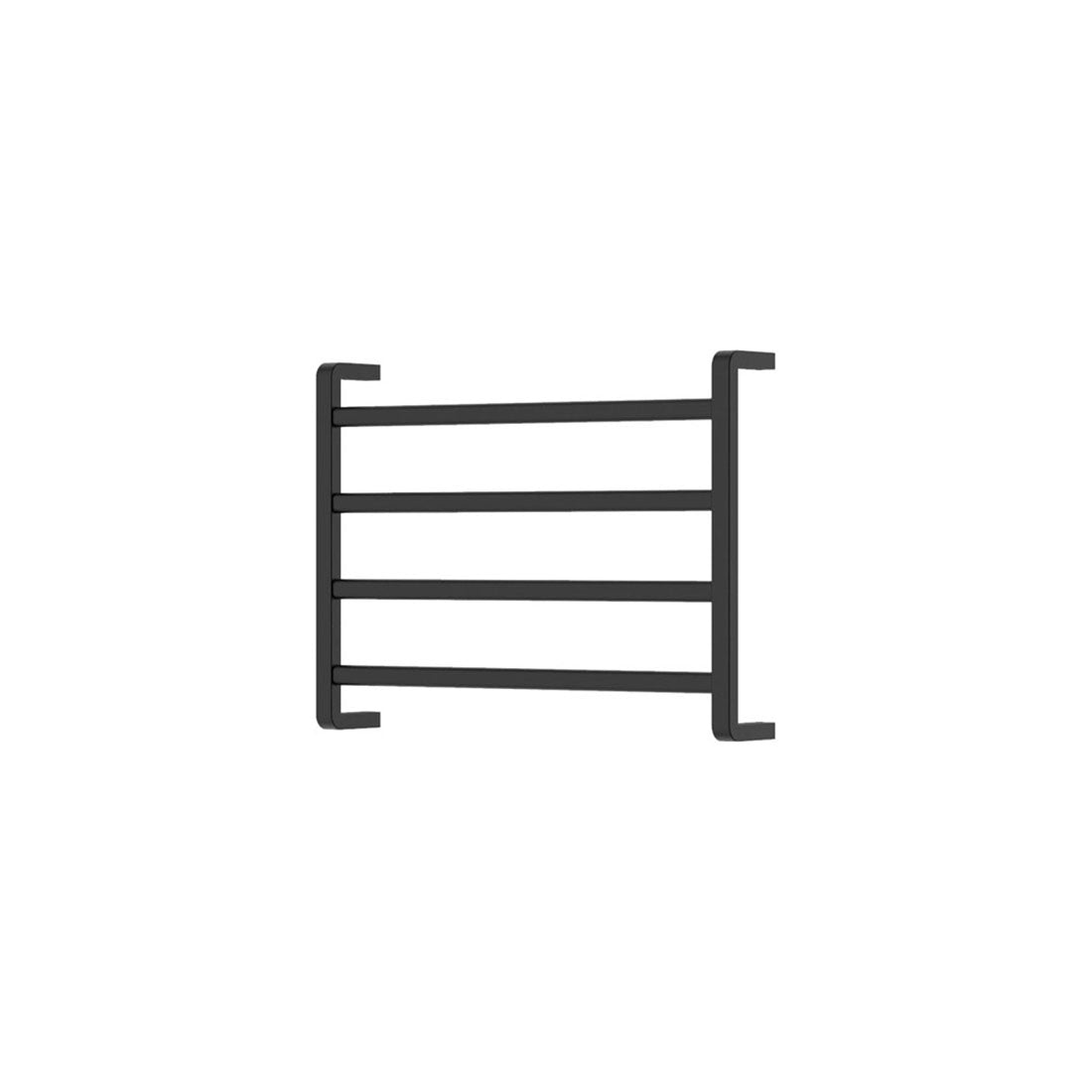 Fienza Koko Heated Towel Rail 600 x 450mm Matte Black