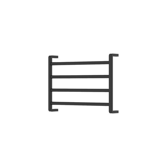 Fienza Koko Heated Towel Rail 600 x 450mm Matte Black