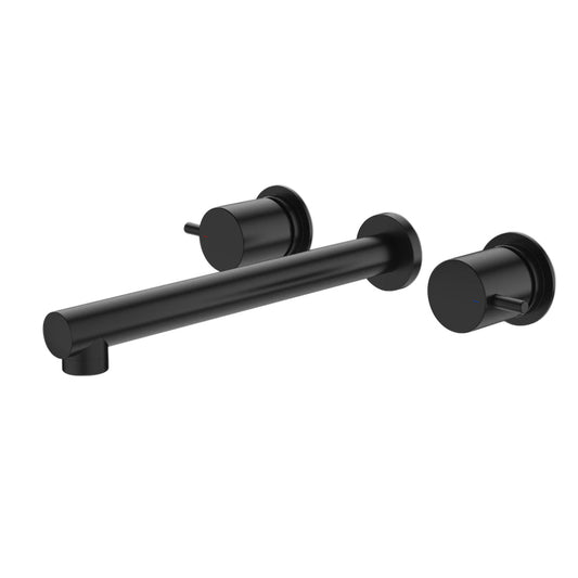 Caroma Luna Lever Bath Set Black