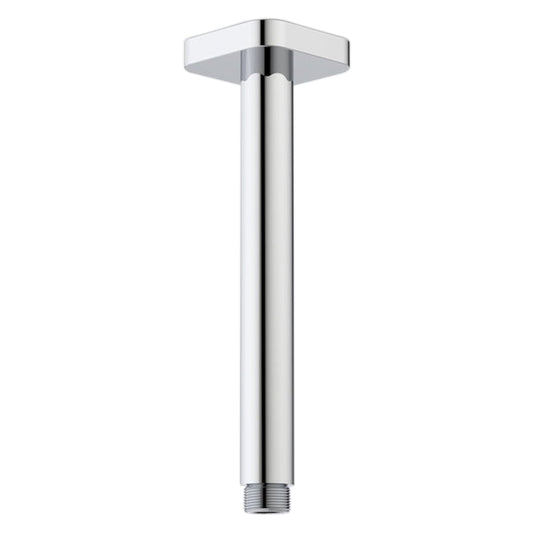 Caroma Luna Straight Arm Square Flange 210 Chrome
