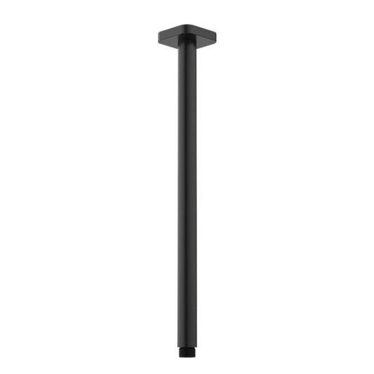 Caroma Luna Straight Arm Square Flange 410 Black