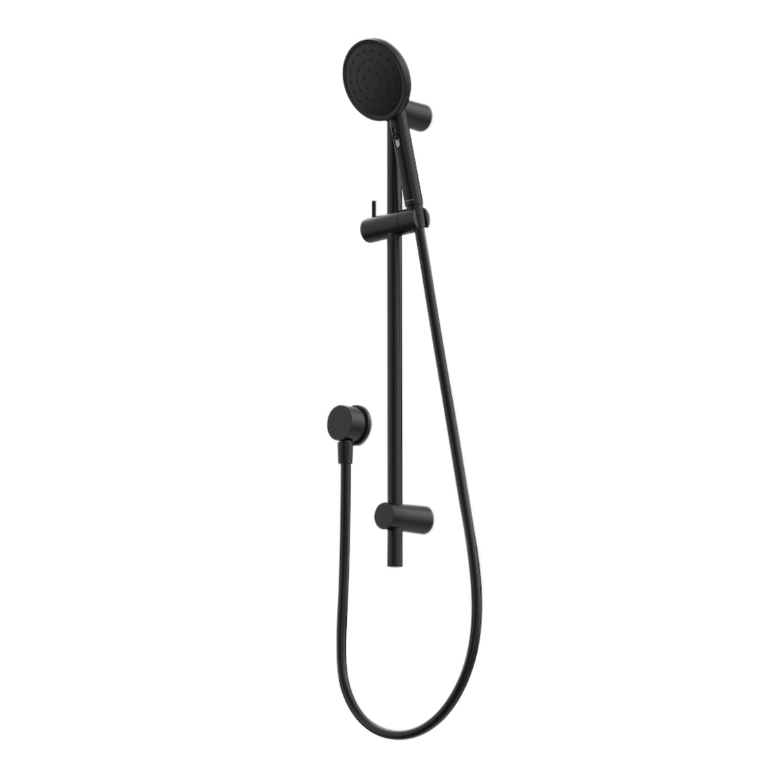 Caroma Urbane II Rail Shower Matte Black