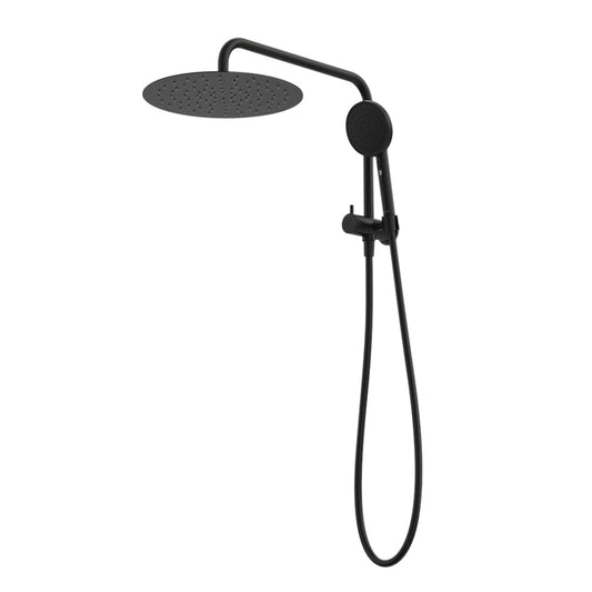 Caroma Urbane II Compact Twin Shower Matte Black