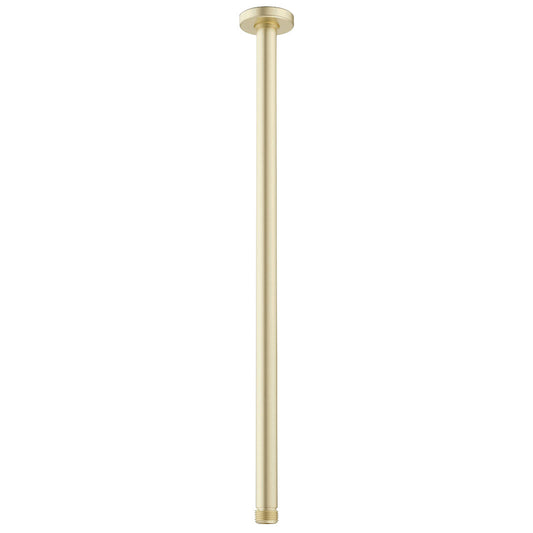 Caroma Urbane II 500mm Ceiling Shower Arm Brushed Brass