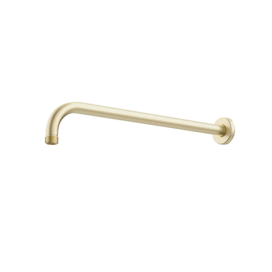 Caroma Urbane II 400mm Right Angled Shower Arm Brushed Brass