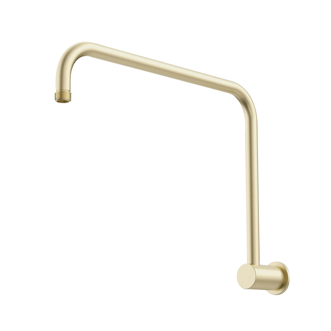 Caroma Urbane II 460mm Upswept Shower Arm Brushed Brass