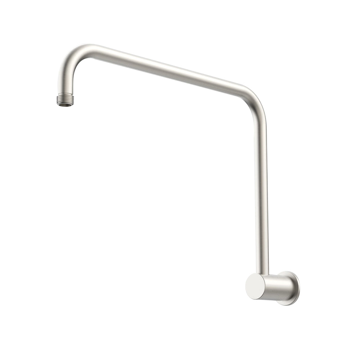 Caroma Urbane II 460mm Upswept Shower Arm Brushed Nickel
