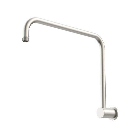 Caroma Urbane II 460mm Upswept Shower Arm Brushed Nickel
