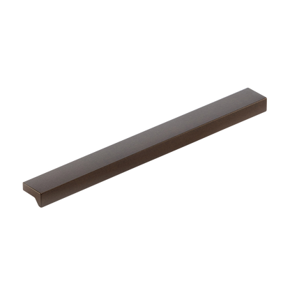 Momo Angle Pull Handle 128mm In Metallic Golden Brown