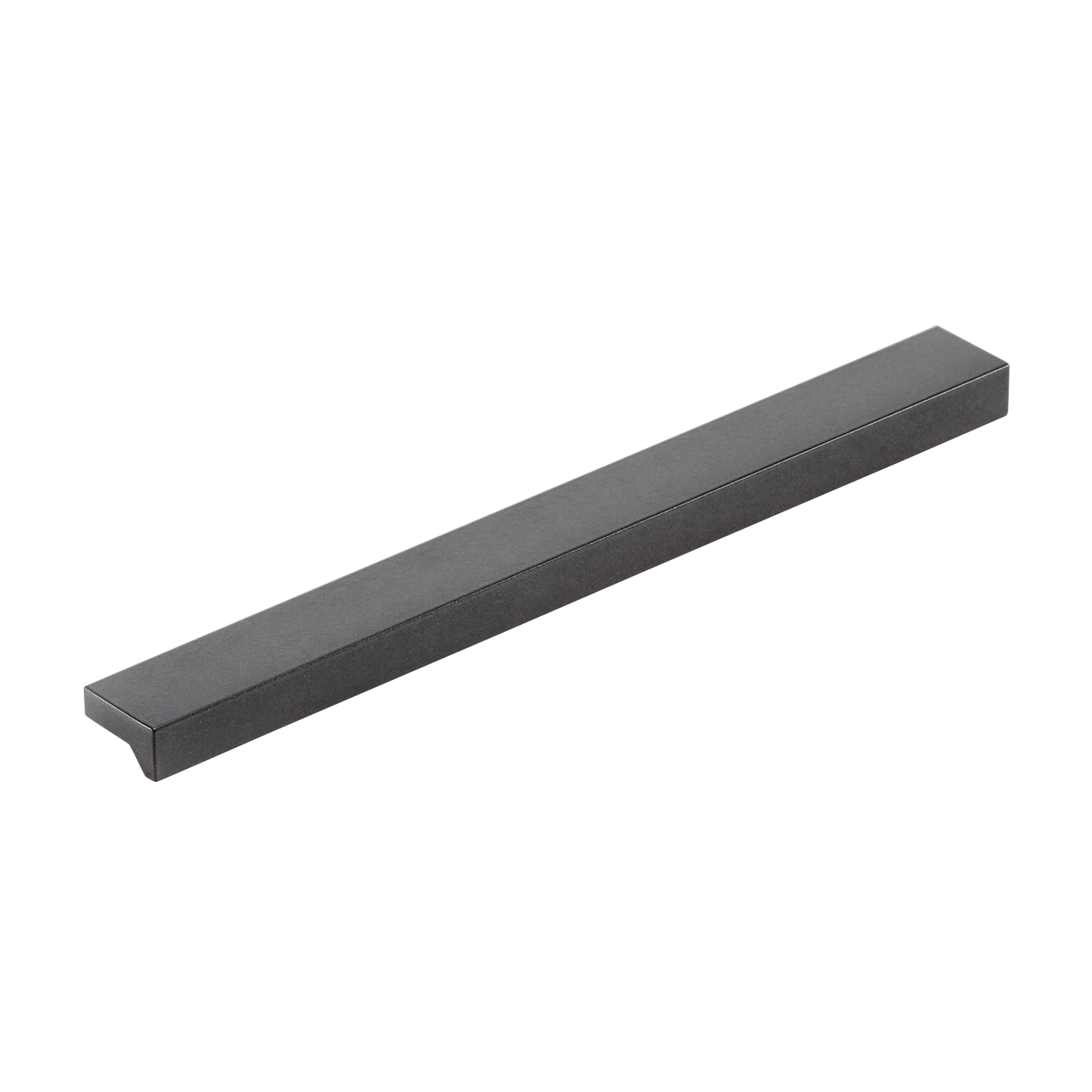 Momo Angle Pull Handle 128mm In Metallic Grey