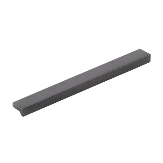 Momo Angle Pull Handle 128mm In Metallic Grey