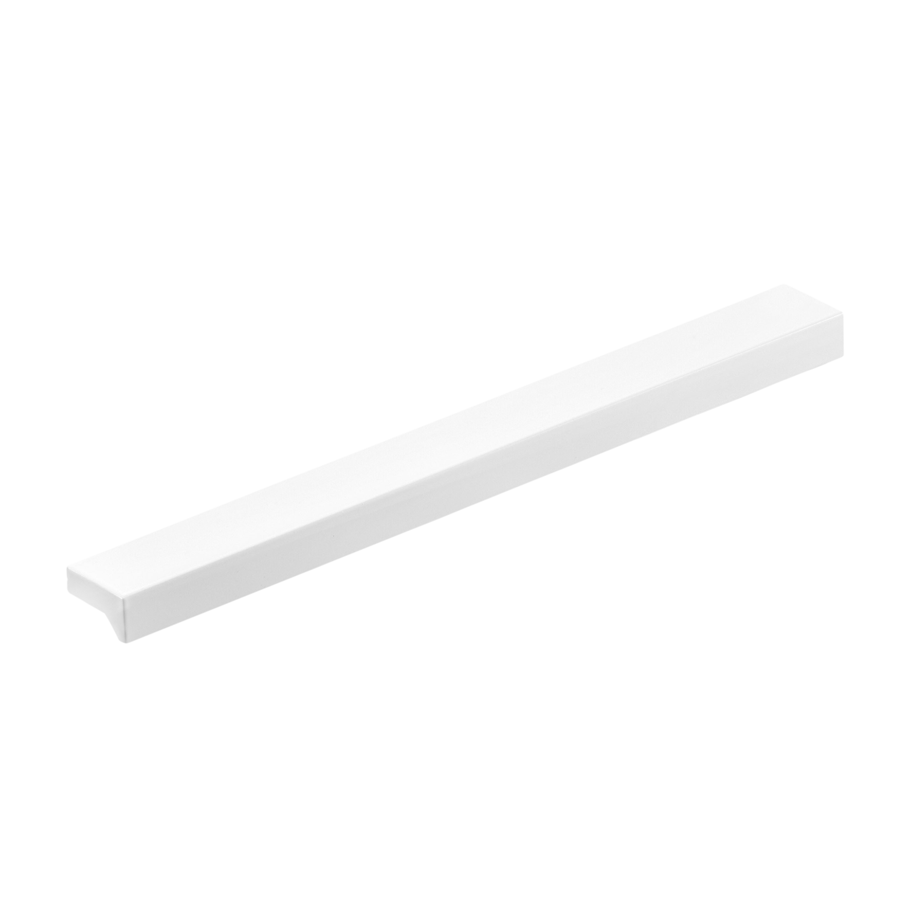 Momo Angle Pull Handle 128mm In Matt White