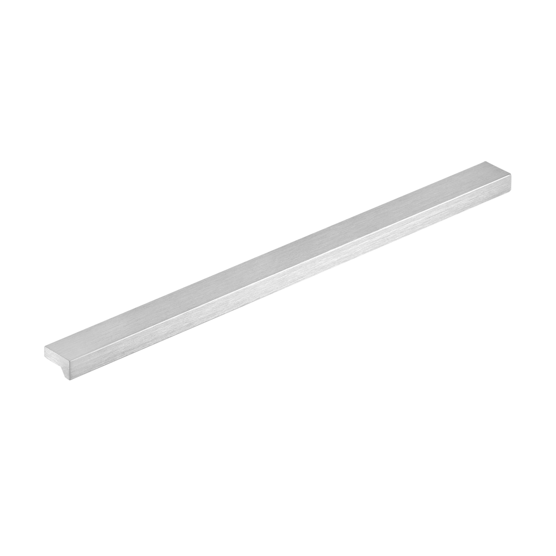 Momo Angle Pull Handle 192mm In Dull Brushed Nickel