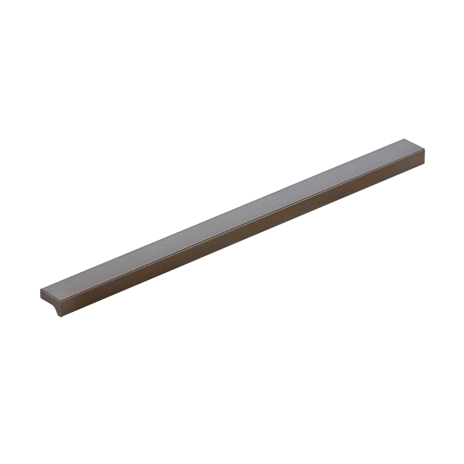 Momo Angle Pull Handle 192mm In Metallic Golden Brown