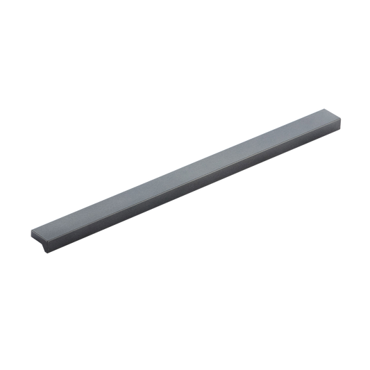 Momo Angle Pull Handle 192mm In Metallic Grey