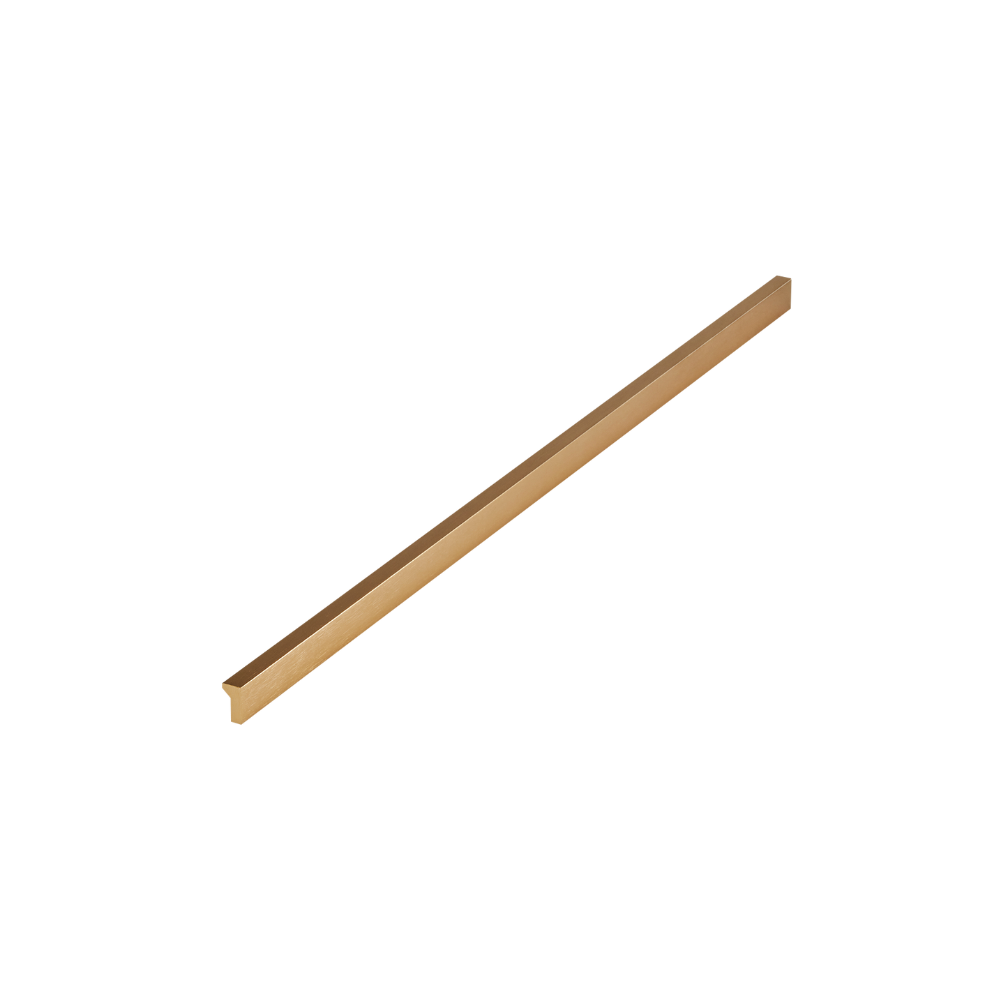 Momo Angle Pull Handle 480mm in Brushed Dark Brass (1)
