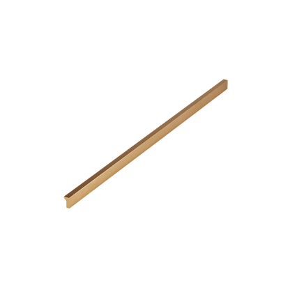 Momo Angle Pull Handle 480mm in Brushed Dark Brass (1)