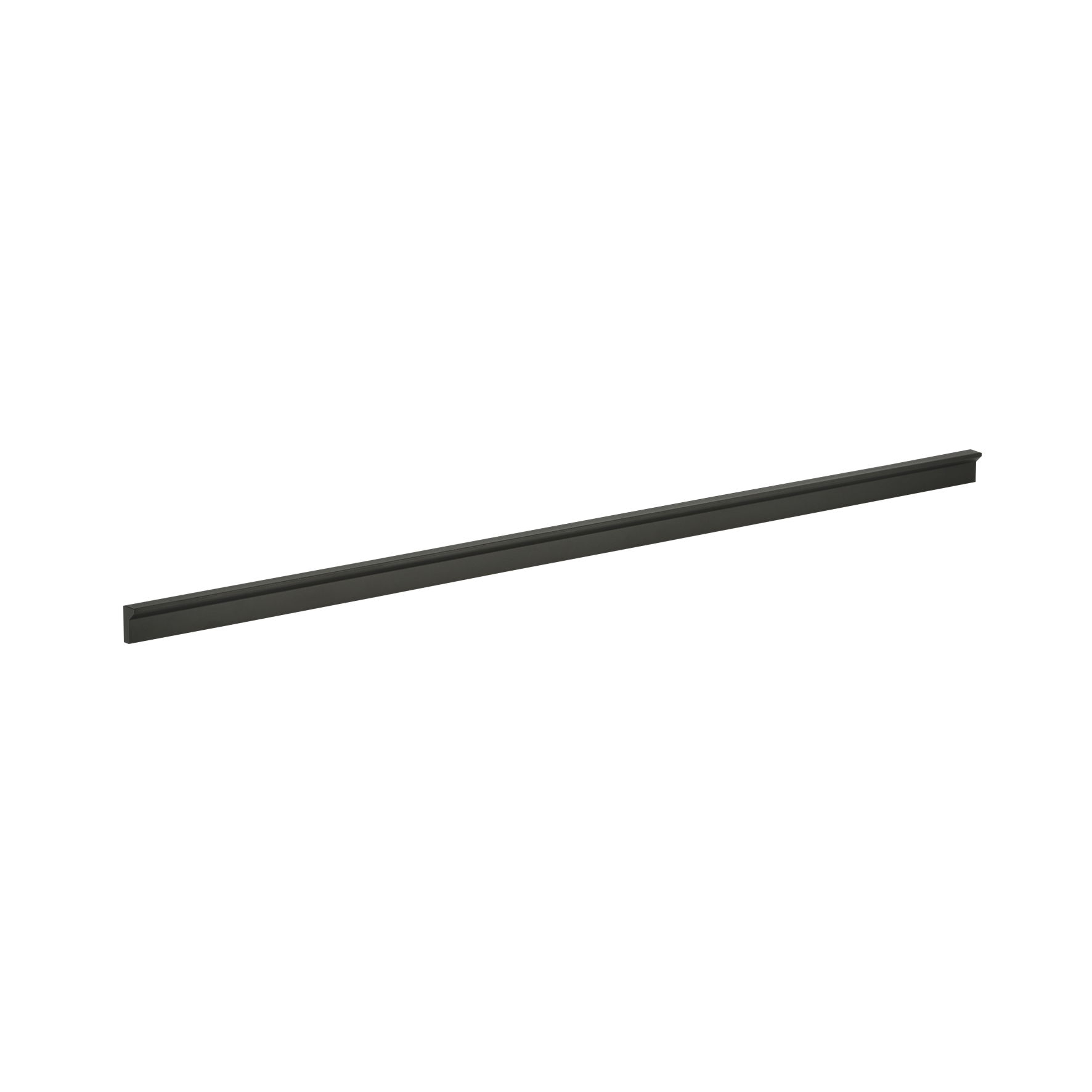 Momo Angle Pull Handle 480mm in Matt Black (2)