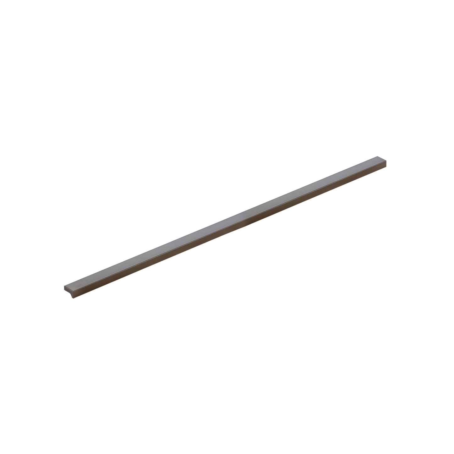 Momo Angle Pull Handle 480mm in Metallic Golden Brown