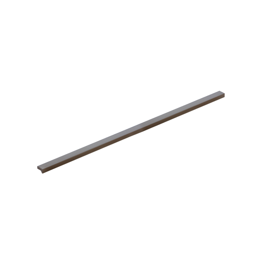 Momo Angle Pull Handle 480mm in Metallic Golden Brown