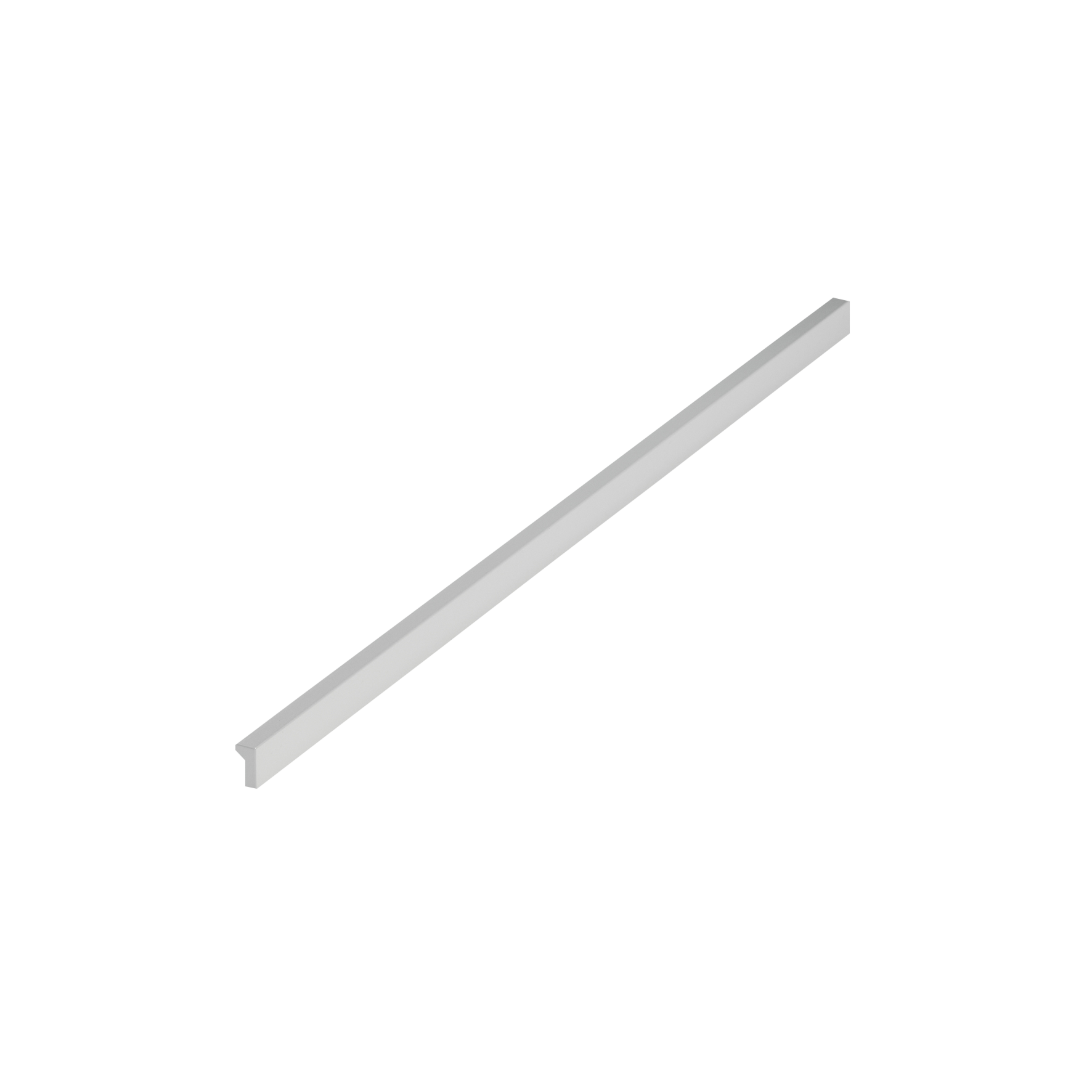 Momo Angle Pull Handle 480mm in Matt White (2)