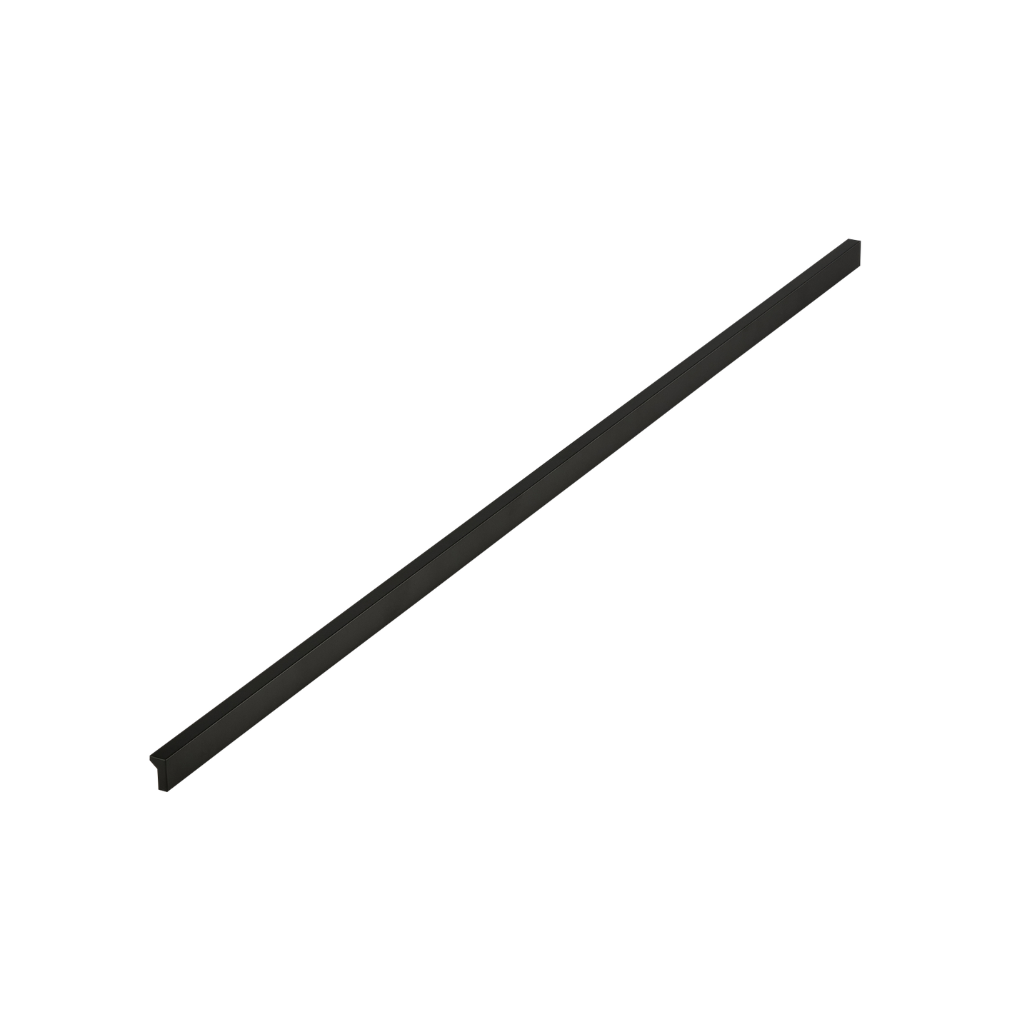 Momo Angle Pull Handle 640mm in Matt Black (1)