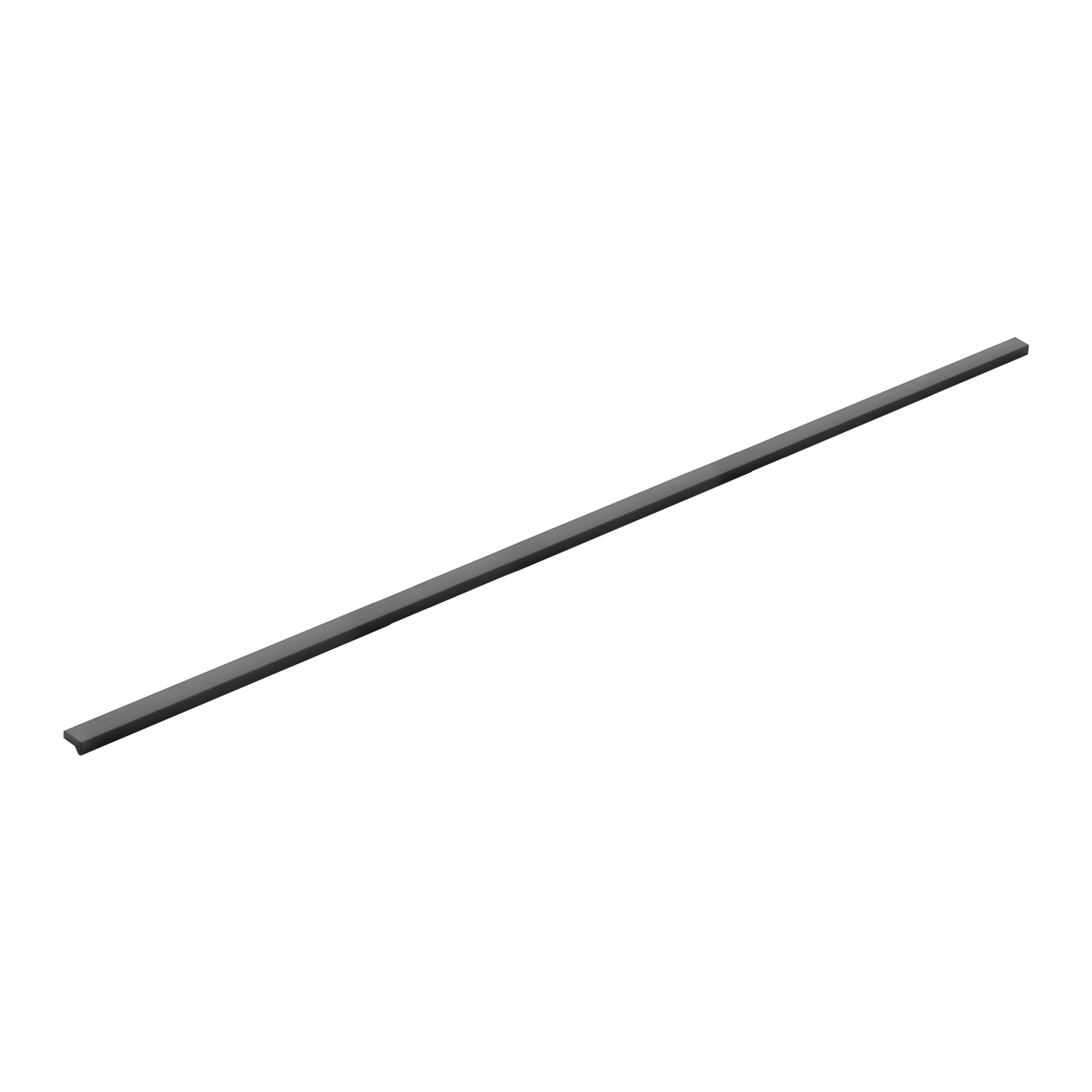 Momo Angle Pull Handle 640mm in Matt Black