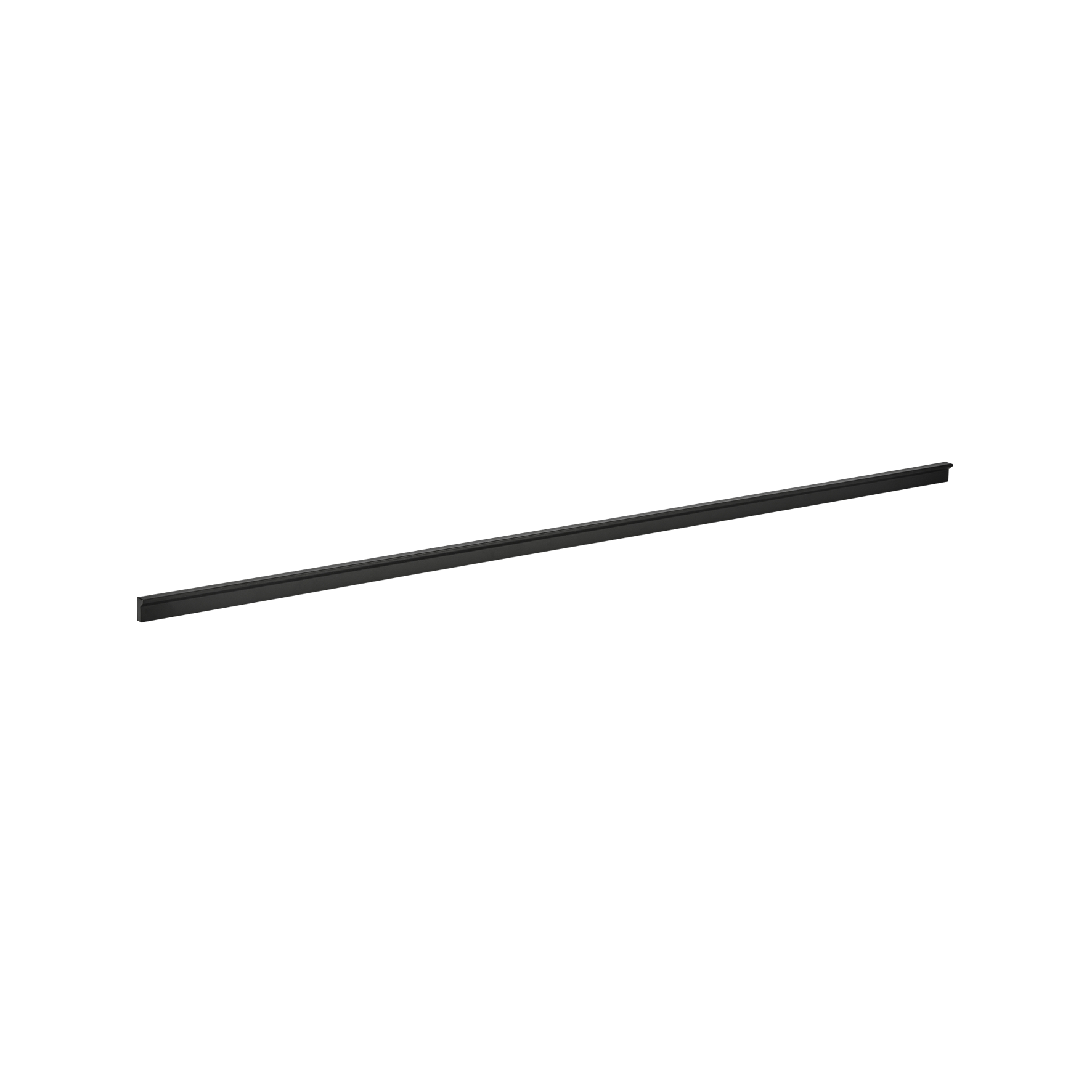 Momo Angle Pull Handle 640mm in Matt Black (2)