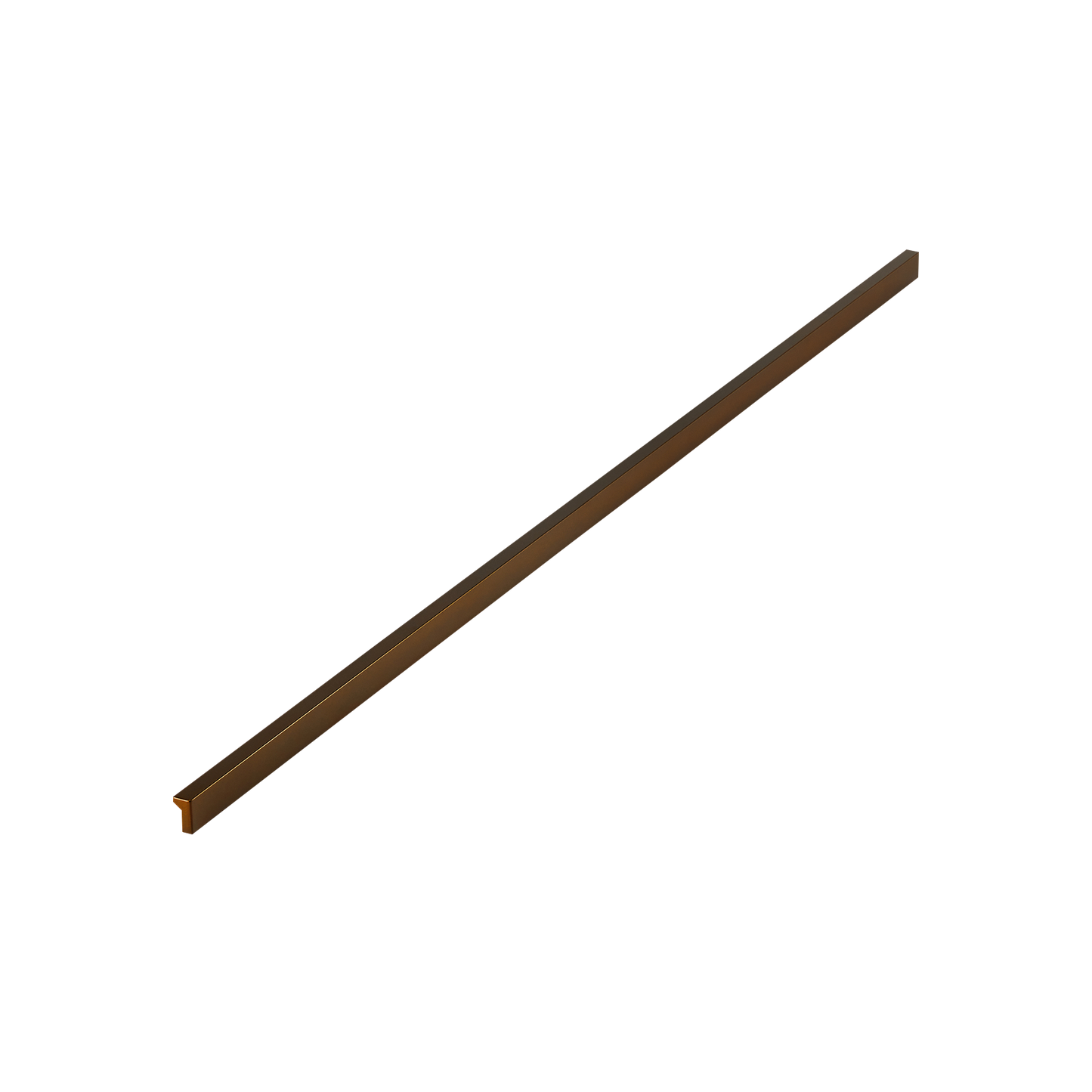 Momo Angle Pull Handle 640mm in Metallic Golden Brown (1)