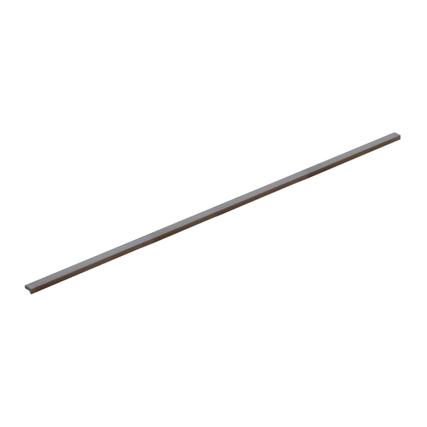 Momo Angle Pull Handle 640mm in Metallic Golden Brown