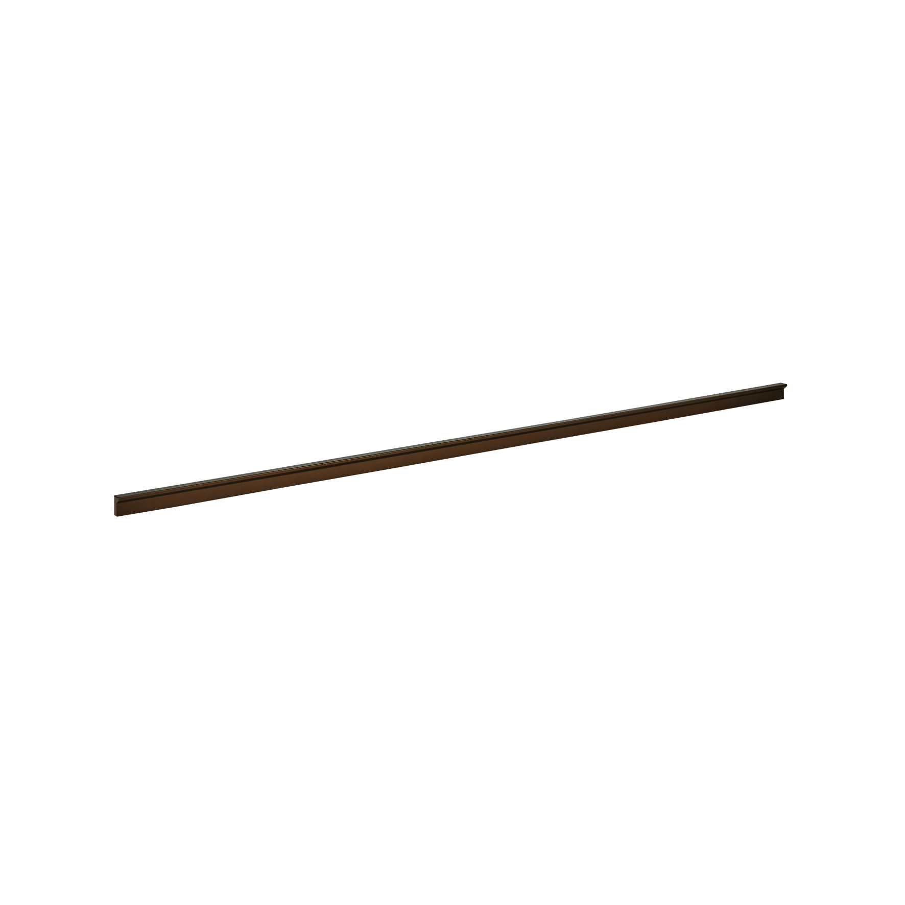 Momo Angle Pull Handle 640mm in Metallic Golden Brown (2)