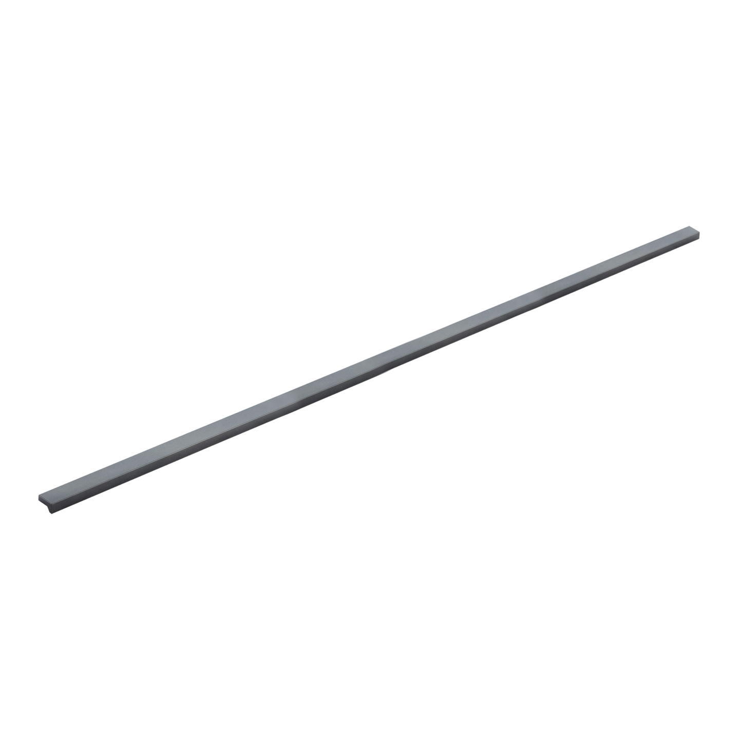 Momo Angle Pull Handle 640mm in Metallic Grey