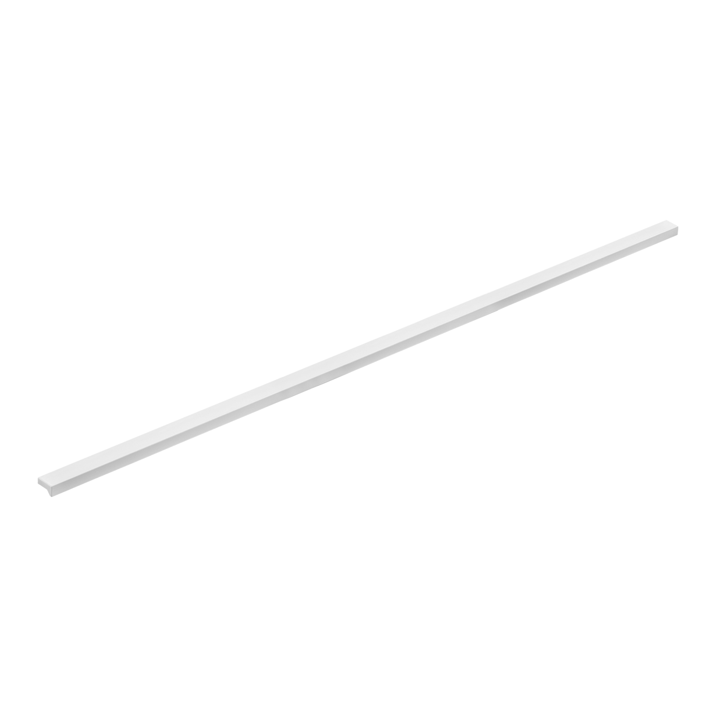 Momo Angle Pull Handle 640mm in Matt White